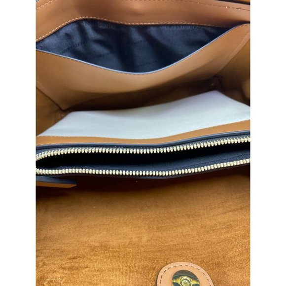 Calvin Klein Cream Leather Shoulder Bag - Picture 14 of 16